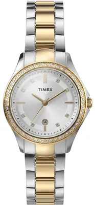 Zdjęcie produktu dla Zegarek Timex TW6A04700 CYRKONIE srebrny