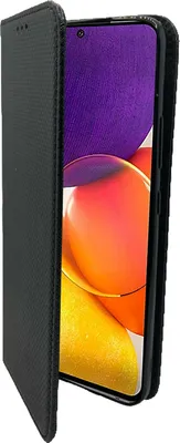 Immagine prodotto di Custodia a libro "Smart" compatibile con SAMSUNG GALAXY A82 (A826S) Custodia per cellulare Custodia a portafoglio Cover protettiva con funzione di supporto, slot per schede Nero