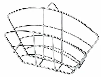 Productafbeelding van Koffiefilterhouder koffiefilterzakdispenser - Verchroomd metaal - Voor wandmontage - 21 x 14 cm
