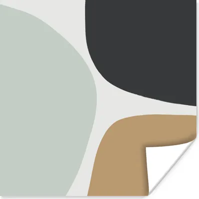 Produktbild von MuchoWow® Poster Pastell - Minimalismus - Gestaltung 50x50 cm - Wohnzimmerdekoration