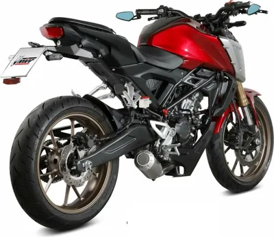 Produktbild von MIVV Mk3 Komplettauspuff aus Edelstahl für HONDA CB 125 R 2021-2024