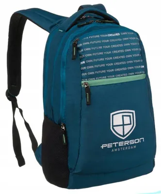 Produktbild von Sportlicher, geräumiger Polyester-Rucksack - Peterson