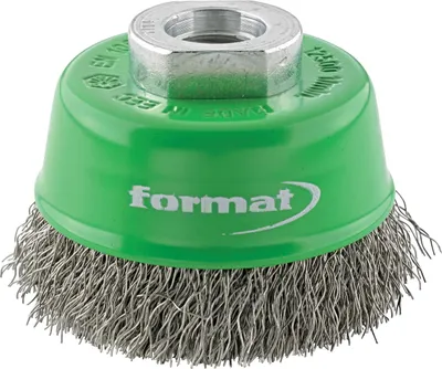 Produktbild von Format Topfbürste rostfrei M14 gewellt 80x mm