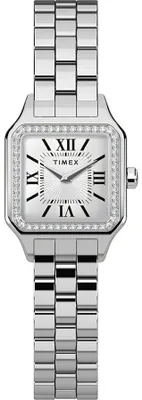 Image de Montre pour femme Timex, couleur argent, modèle TW2Y90300