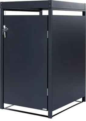 Produktbild von Zelsius Mülltonnenbox mit Pflanzdach für 120 - 240 Liter Mülltonnen, Anthrazit RAL 7016