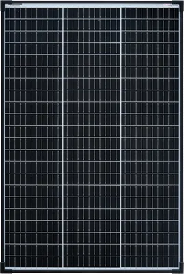 Produktbild von enjoy solar® Solarpanel Monokristallines Solarmodul 100W 36V (Schwarze Rahmen) , Zellengröße 182*182 mm 0% MwSt