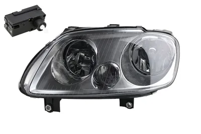 Produktbild von Scheinwerfer passend für VW Touran 1T 03 -06 Links inkl Stellmotor 1J0941295A 1041664 9948397 42536208 42567058 77362094 95VW13K1 Johns