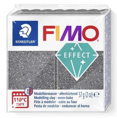 Zdjęcie produktu dla Staedtler FIMO 8010-803, Glina garncarska, Granit, Kolor kamienia, 8 szt., 110 °C, 30 min, Niemcy