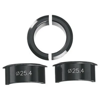 Image de Humpert Ergotec : jeu d'adaptateurs pour potence de vélo (manchon réducteur)