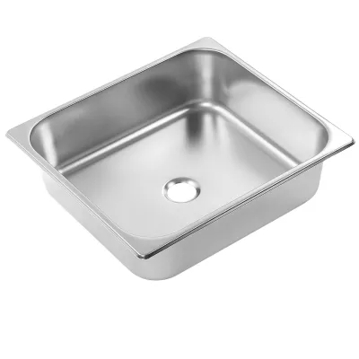Produktbild von Küchenspüle,Einzelspüle,Edelstahlspüle,Edelstahlspüle,Unterbaubecken,Quadratische Küchenspüle