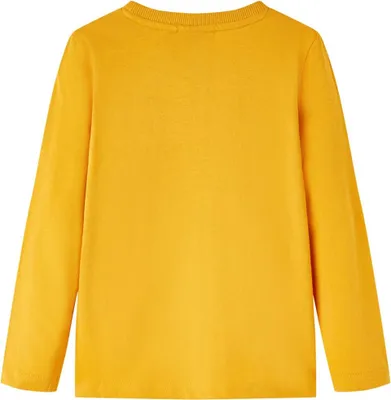 Produktbild von vidaXL Kinder-Langarmshirt Ocker 104