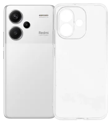 Produktbild von Handyhülle für Xiaomi Redmi Note 17 Silikon TPU Stoßfest Flexibel Transparent