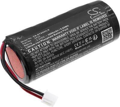 Image de TECHTEK Batterie compatible avec [DOTLUX] LIGHTBARexit remplace 5432