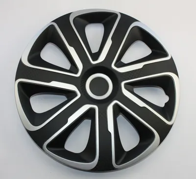 Produktbild von SET Radkappen Radzierblenden 4er Satz 16 Livorno Carbon silver-black