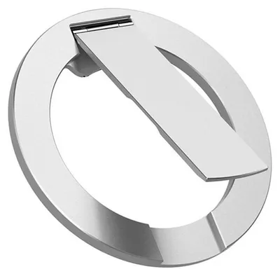 Immagine prodotto di INF Supporto Magnetico per Telefono con Anello, Pieghevole a 360° in Alluminio D'argento