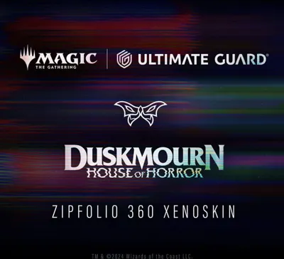 Produktbild von Ultimate Guard Zipfolio 360 Xenoskin Magic: The Gathering "Duskmourn: House of Horror"