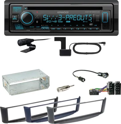 Produktbild von Kenwood KDC-BT960DAB Bluetooth Digitalradio USB CD Einbauset Smart ForTwo 450