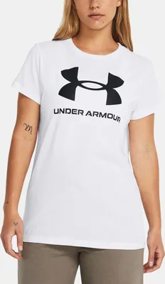 Obrázek produktu pro Tričko UA W SPORTSTYLE LOGO SS-WHT