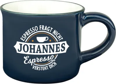 Produktbild von Persönliche Espressotasse Mokkatasse - Johannes