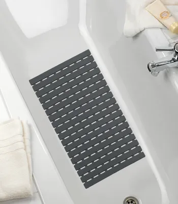 Produktbild von WENKO Badewannen-Einlage Duschmatte Antirutsch Pad Badematte CONCRETE 63x40