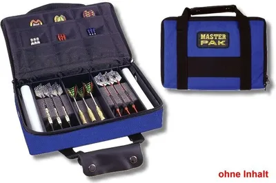 Image de Étui aux Flèchettes Master-Pak, Bleu Coffret Flechettes, Dartcase