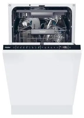 Produktbild von Haier I-Pro Shine Series 4 SXI1C3BF2BT-01, Voll integriert, Single (45 cm breit), 3 Korb/Körbe, höher, Schublade, 11 Maßgedecke