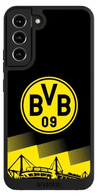 Produktbild von NIVOCASE Handyhülle für Samsung Galaxy S22+  Hülle NIVOpure Case Schwarz BVB Borussia Dortmund Stadion