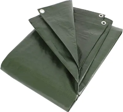 Produktbild von PE  Holzabdeckplane 2,5 x 10 m grün 210 g|m² 432510