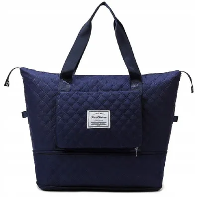 Produktbild von Damen faltbare Reisetasche Sport Handgepäck Navy