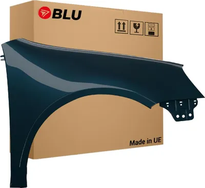 Zdjęcie produktu dla BLU Błotnik Premium pasujący do VW Volkswagen Golf V 5 Hatchback LC5F Prawy Niebieski GraphitBlau | 2003-2009 | Przedni Przód | Lakierowany | Gotowy do montażu | Ocynk