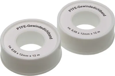 Produktbild von mediPOOL 2er Pack Teflon-Gewindedichtband 12 m x 12 mm