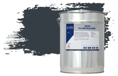 Productafbeelding van Wixx PolyurethanMetaalverf - RAL 7016 | Antracietgrijs - 10L