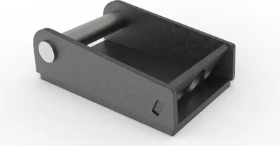 Produktbild von Adapterrahmen Joma-Tech MS01 passend zu Lehnhoff Schnellwechselsystem - [ mit aufgeschweißter Grundplatte  ]