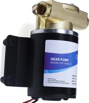 Zdjęcie produktu dla samozasysająca pompa zębata 12 V, moc 120 W, natężenie przepływu 23 l/min, 12 V, UE