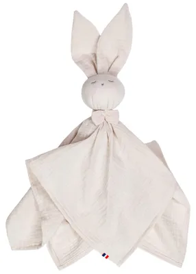 Image de Doudou Jeanne - 50 x 50 cm - Beige | par SEVIRA KIDS