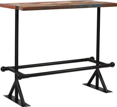 Produktbild von vidaXL Bar-Set 5-tlg. Altholz Massiv Mehrfarbig