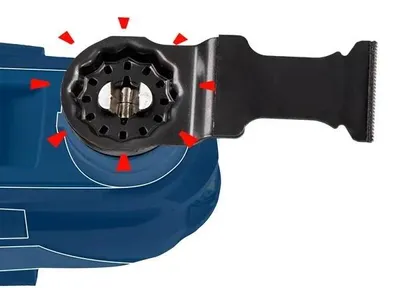Image de Lame Bosch Professional PRO AIZ 32 APIB pour outils multifonctions, 32 x 50 mm, lot de 5, 1 pièce.