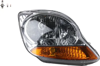Produktbild von Scheinwerfer passend für Daewoo Matiz KL1K 03/2005 - Rechts Leuchtmittel 96590406 Johns
