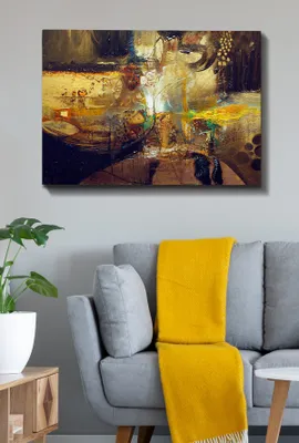 Imagen del producto de Wallity, Kanvas- TCR1592, Bunt, cuadros sobre lienzo, 70 x 100 cm, 100% lienzo