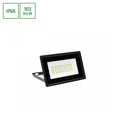 Produktbild von Spectrumled Aussenwandleuchte Fluter IP65 schwarz 20W LED 2050Lumen 230V 6000K