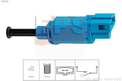 Produktbild von EPS Bremslichtschalter 1.810.142 für VW POLO (9N) mechanisch