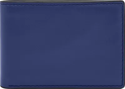 Image de FOSSIL porte-monnaie Steven FPW Bifold Wallet Pacific Blue bleu marine