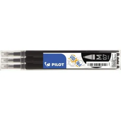 Obrázok produktu pre Pilot BLS-FR7-B-S3 náplň do rolleru FriXion BLS-FR7 - 0,4 mm, čierna, balenie 3 ks