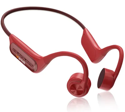 Produktbild von Knochenschall Kopfhörer Schwimmen IP68 Wasserdicht Bluetooth Ear Kopfhörer mit 32GB MP3 Player Kabellose Sportkopfhörer für Schwimmen Laufen Radfahren