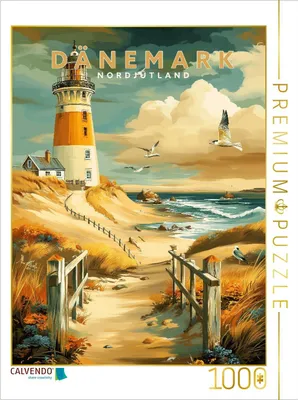 Produktbild von CALVENDO Puzzle Nordjütland | 1000 Teile Lege-Größe 64x48cm Foto-Puzzle für glückliche Stunden