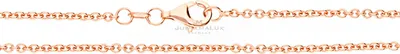Produktbild von Juwelmalux Kette für Anhänger Sterling Silber 925 JL18-05-0195 roségold plattiert 70 cm