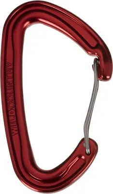 Image de Mousqueton Wildcountry Wildwire Rouge  Rouge Taille unique