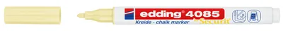 Obrázok produktu pre Edding Kreidemarker 4085, Pastel, Žltá, Náboj, 1 kusov