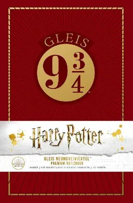 Produktbild von Harry Potter: Gleis 9 3/4 Premium-Notizbuch