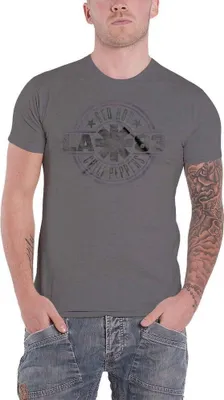 Image de Red Hot Chilli Peppers - "LA 83" T-Shirt pour homme/femme unie RO1853 (M) (Gris chiné)